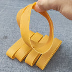 20Pcs Yellow High Elastic 4.7 Inch Rubber Bands Stretchable Latex Rings Stationery Package Office Rubber Rings Home Durable Band