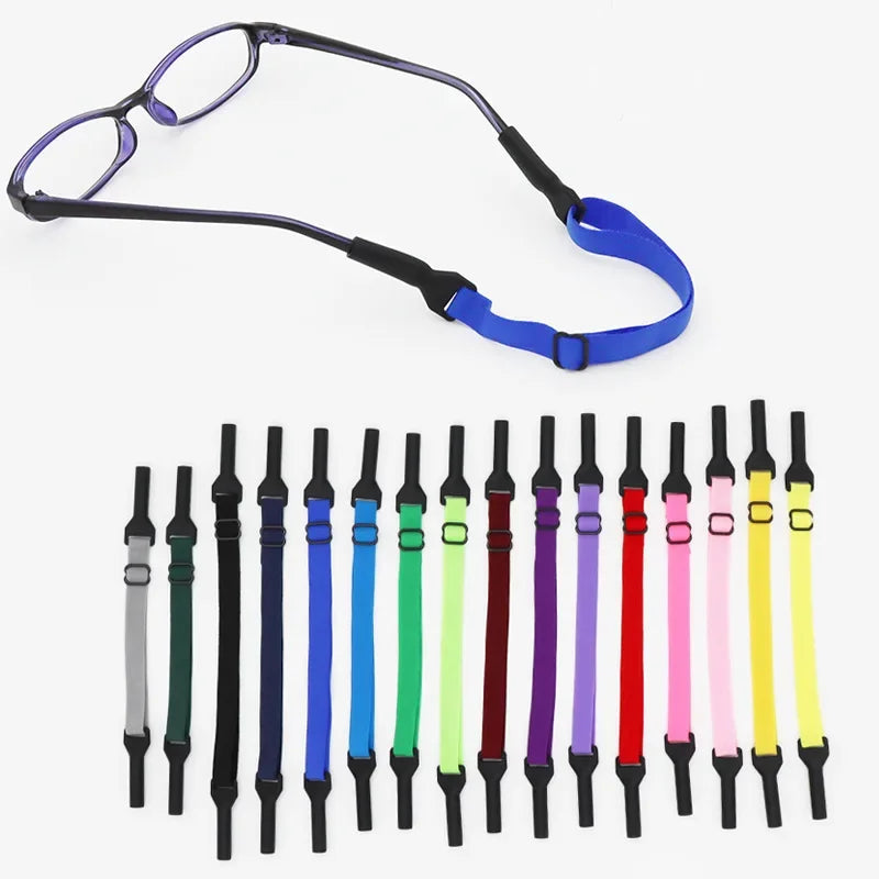Adjustable Elastic Strap For Sports Glasses, Anti-Slip Band For Glasses, Safe Grip For Basketball, Running, Outdoor Activities
