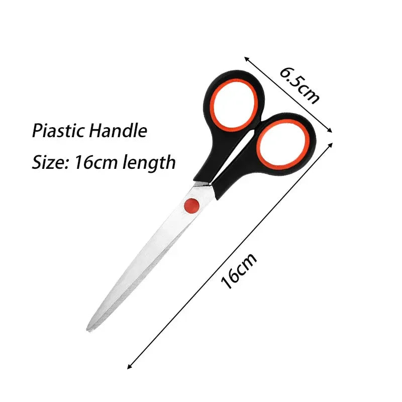 1pcs Sewing Scissors 14-35cm Comfort Grip Multipurpose Stainless Steel Ultra Sharp Scissors for Office Home School Sewing Crafts