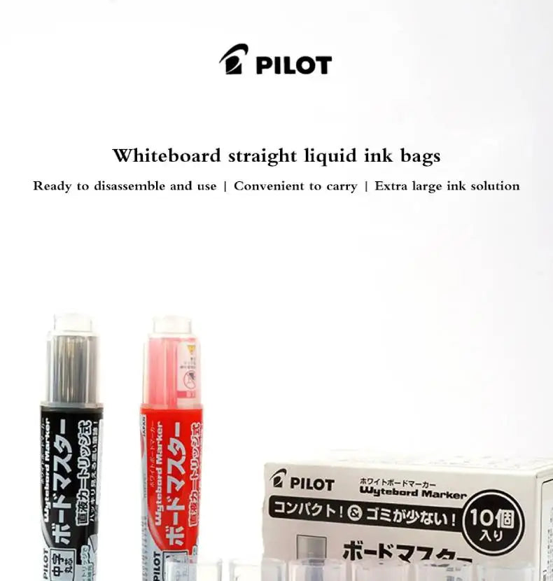 Pilot Refillable Ink for All V Board Whiteboard Master, 1/2pcs WBMA Direct Liquid Eco-Ink Conferences Training Lectures Supplies