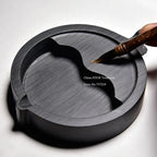 Natural Stone Inkstone Chinese Calligraphy Painting Ink-well Ink Stone Student Ink stone with cover Grinding Inkwell
