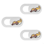 462E Lightweight Creative Animal Webcam Cover Lens Protector Suitable for Privacy Protective on Phones Tablets Laptops
