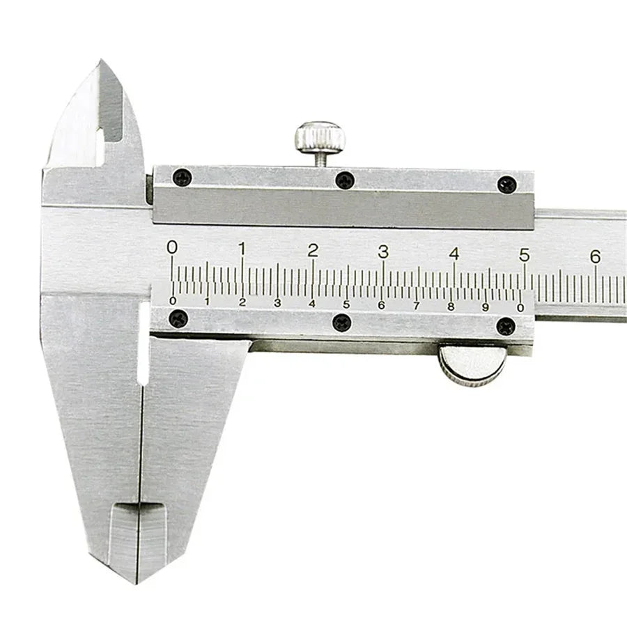 0-150MM Vernier Calipers Steel Gauge Micrometer Measuring Instruments Carpenter Tools Professional Pachymeter Depth Ruler