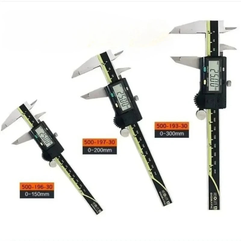 6in Digital Calipe 0-150mm 500-196-30 LCD Digital Vernier Calipers 6in Electronic Measuring Stainless Steel