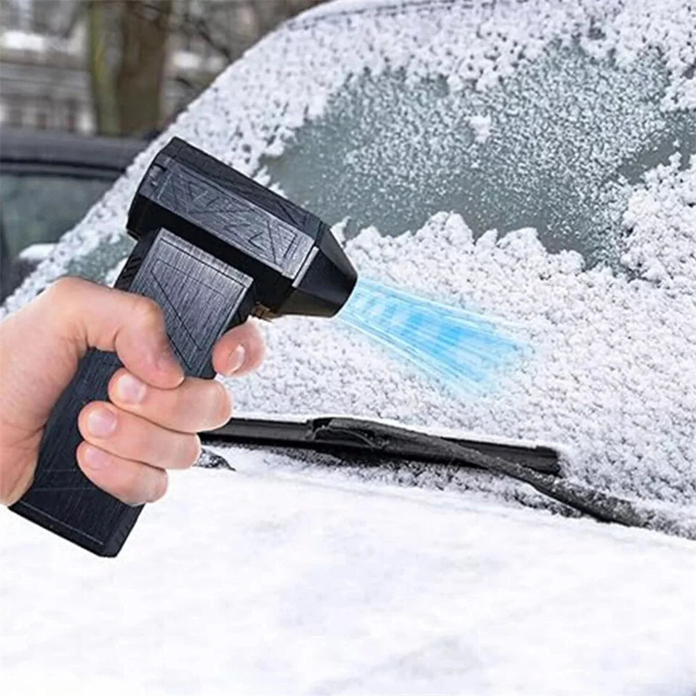 130000RPM Mini Fan Electric Air Duster Adjustable Wind Speed Portable Fan Violent Blower Rechargeable Car Cleaning