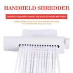 Mini Manual Paper Shredder Reusable Document Cutter For Office Stationery
