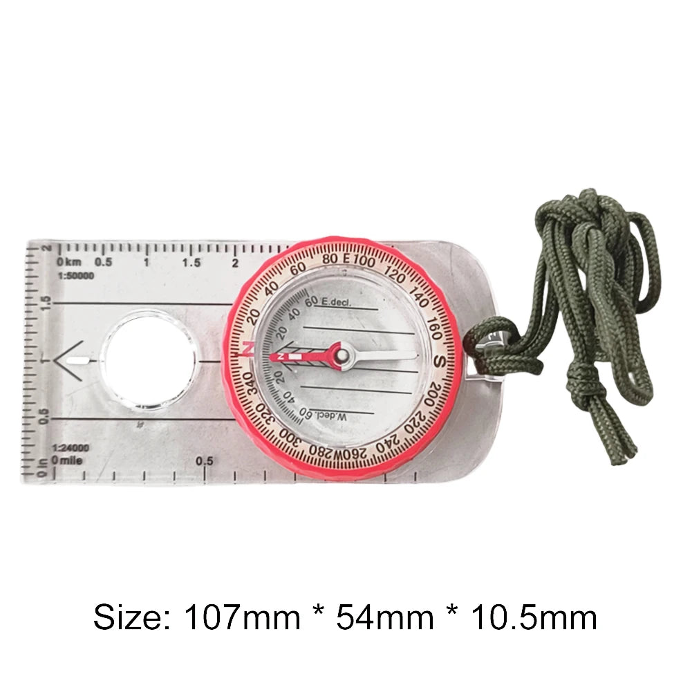 Waterproof Compass Outdoor Luminous GPS Compass Shockproof Adventure Warehouse Compass High Accuracy Multifunctional For Hiking