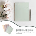 5Pcs Hanging File Folders Stable Portable Paper Iron Office Document Organizer Receipts Bills Holder Efficient Storage Solution
