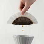 YRP Coffee Filter Papers 50 Sheets 1-2Cups 3-4Cups Paper Filter #155  #185 Pour Over Coffee Dripper & Wave Dripper Barista Tools
