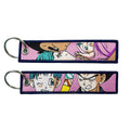 Dragon Ball Embroidery Cool Keychain Lanyard Anime Manga Series Badge Holder USB Pendant Portable Key Lanyard Accessories