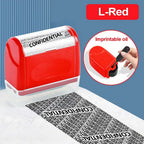 Durable Roller Identity Protection Stamps Safety Portable ID Security Stamp Privacy Protection Identity Address Blocker