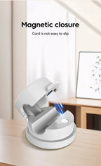 360 Rotation Magnetic Cable Clip Cable Organizer Holder Adhesive Wire Keeper Management USB Charging Line Winder For Home Office