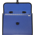 Accordion File Folder Expanding Business Organizer 12 Pockets Waterproof Buckle Handle Portable Folder for A4 Documents Art