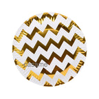 Pink Blue Stripe Dot Disposable Tableware Sets Paper Cups Plate Straws Fork Disposable Sets Wedding Birthday Party Decorations