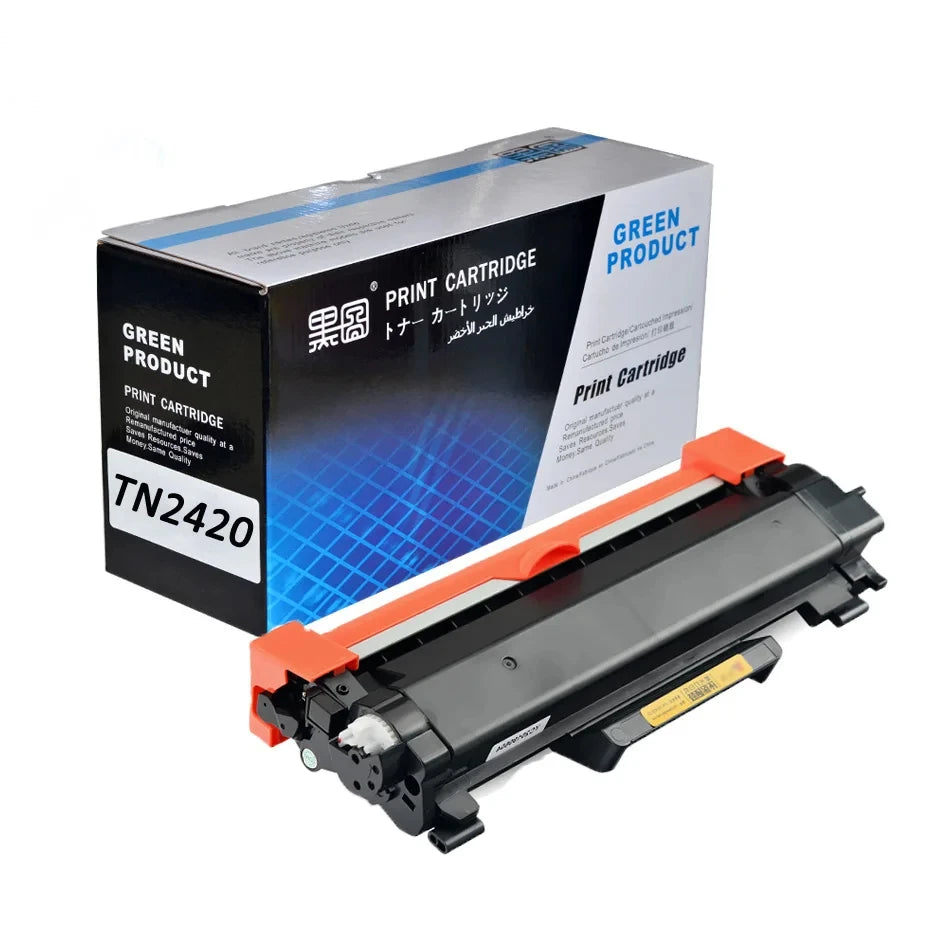 With Chip TN2420 TN2410 Toner Cartridge For Brother MFC-L2750DW L2730DW L2710DW L2710DN HL-L2375DW L2370DN L2350DW L2310D L2350D