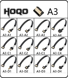 HDMI-compatible, FPV HDMI FFC HDMI Ribbon Cable 90 Degree Mini/Micro HDMI to Standard HDMI PCB Connector 20pin FPV Micro HDMI 5c