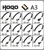 HDMI-compatible, FPV HDMI FFC HDMI Ribbon Cable 90 Degree Mini/Micro HDMI to Standard HDMI PCB Connector 20pin FPV Micro HDMI 5c