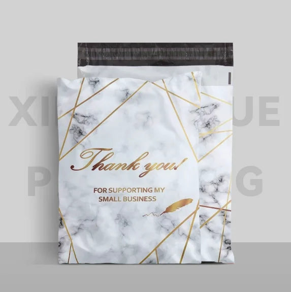 100PCS Poly Mailer Adhesive Envelope Printing Bag DIY Clothes T-shirt Pantihose Skirt Underwear Bra Shipping Packaging Pouches