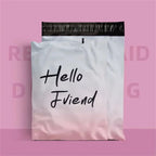 100PCS Poly Mailer Adhesive Envelope Printing Bag DIY Clothes T-shirt Pantihose Skirt Underwear Bra Shipping Packaging Pouches