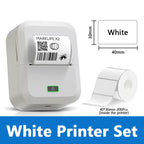 Marklif X2 Portable Thermal Printer Mini Pocket Printer Self-Adhesive Sticker Labeling Machine Similar as B21 B1 Printer Noink