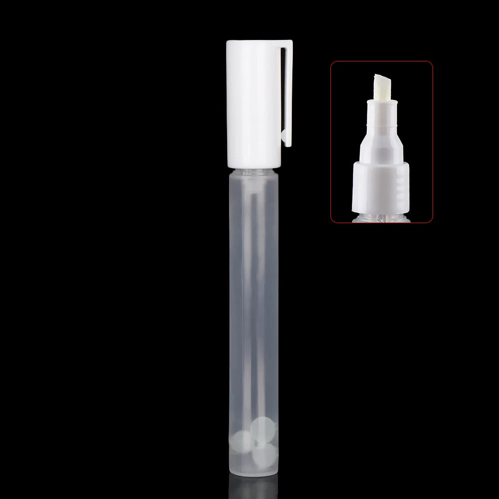 Refillable ink Plastic Repeatable Use Transparent Paint Pen Accessories Empty Rod Graffiti Pens Liquid Chalk Marker