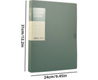 Hot Classic Style 20/30/40/60 Pages Thick Side-in Type Display Book Waterproof Large Specifications Test Paper Storage Folder