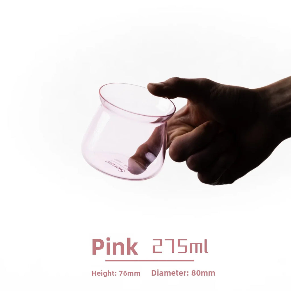 175ml 275ml Hand-Poured Coffee Sensory Smell Taste Cup Heat-Resistant Glass Sharing Jug Transparent European Style Texture De...