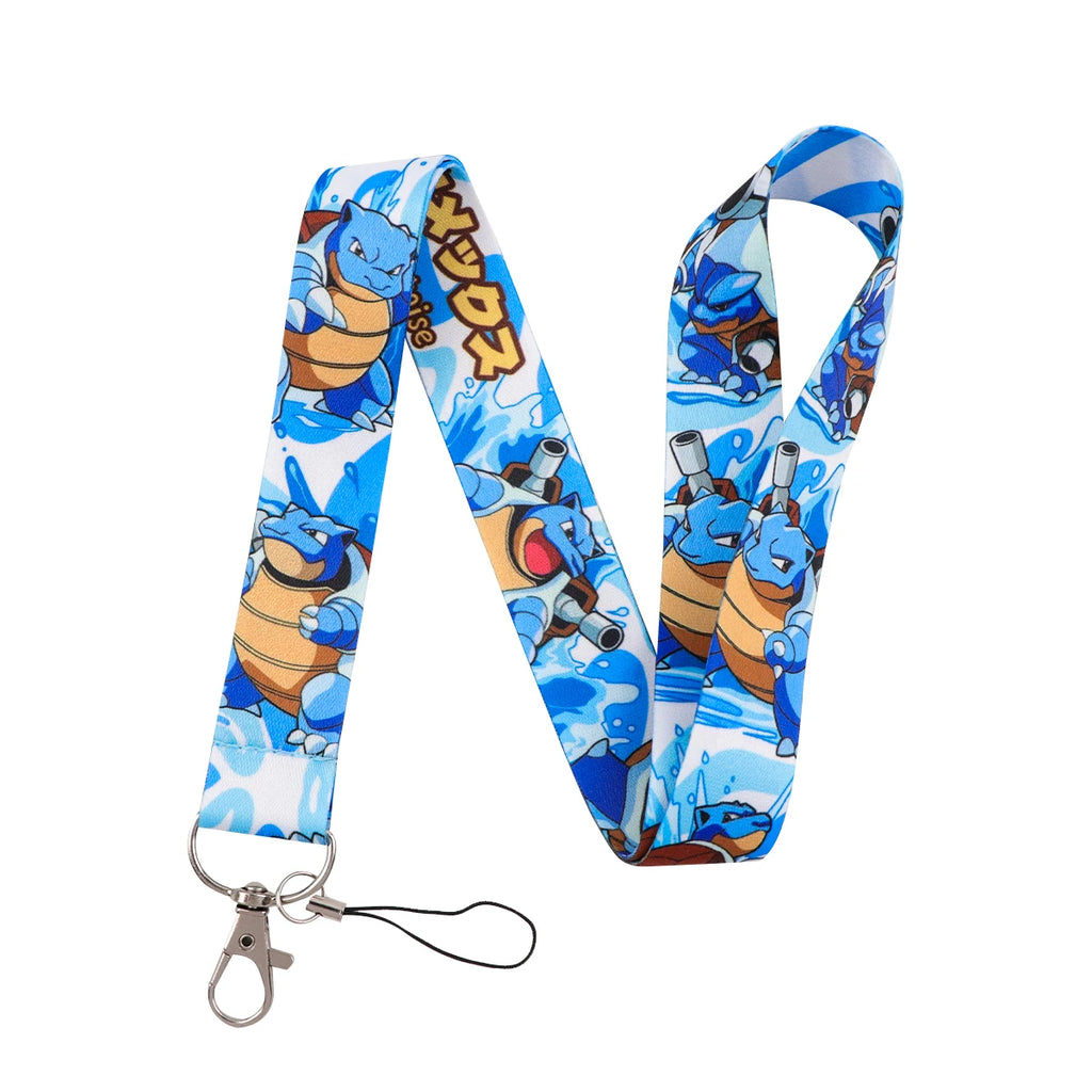 Japanese Anime Monsters Neck Strap Lanyard for Keys Keychain Badge Holder ID Credit Card Pass Mobile Phone Charm Accessories