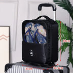 Travel Shoe Bag Storage Bag Washed Diagonal Breathable Mesh Multiple Pairs of Shoes Portable Shoe Box for Business Trips