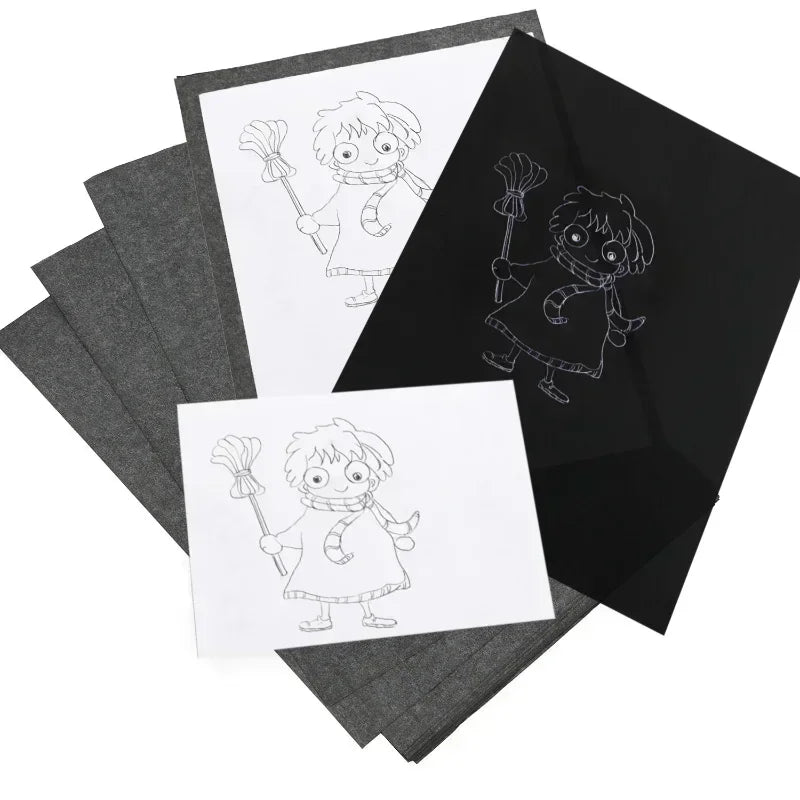 A4 Carbon Paper Reusable Image Paper Pattern Letters Tracing Paper Copy Paper Copy Carbon Paper Painting Tracing Accessories