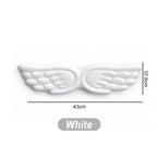 Keyboard Mouse Wrist Rest Angel Wing Memory Foam Mouse Pad Set Wrist Support Ergonomic Non-Slip for Computer Laptop Easy Typing