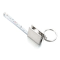 Keyring Measure  Keychain  Retractable Ruler Gauging Tool Measuring Tools Tape Measures