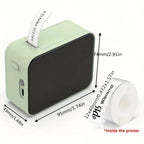 Marklife P15 Label Printer Portable Thermal Printer Inkless Mini Sticker Maker With Adhesive Label Printer As D11/D110/Q30 Print