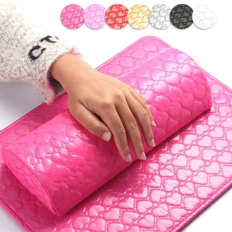 1PC 7 Colors Soft Hand Rest for Nail Arm Pillow Stand Manicure Table Mat Cushion Palm Rest Sponge Holder Desk Profesosional Tool