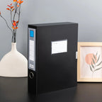 1pcs Foldable A4 File Folders, Large Capacity PP Document Storage Boxes, Suitable for Office, School, Back to School Season
