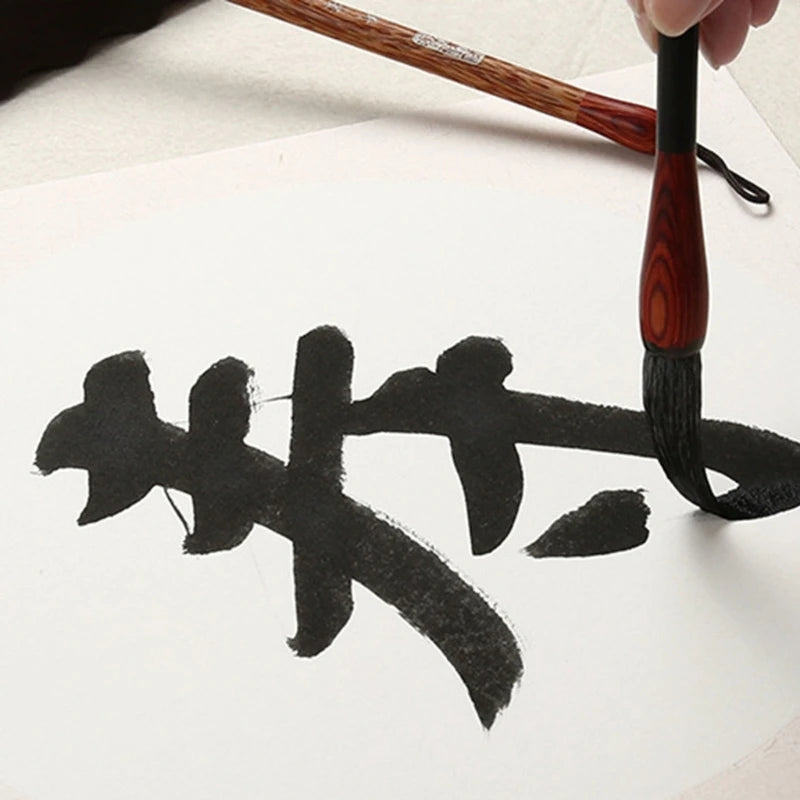 Practical Chinese Writing Brush Hopper-shaped Weasel Hair Brush Large Calligraphy Brush Pen Painting Brush for Couplets