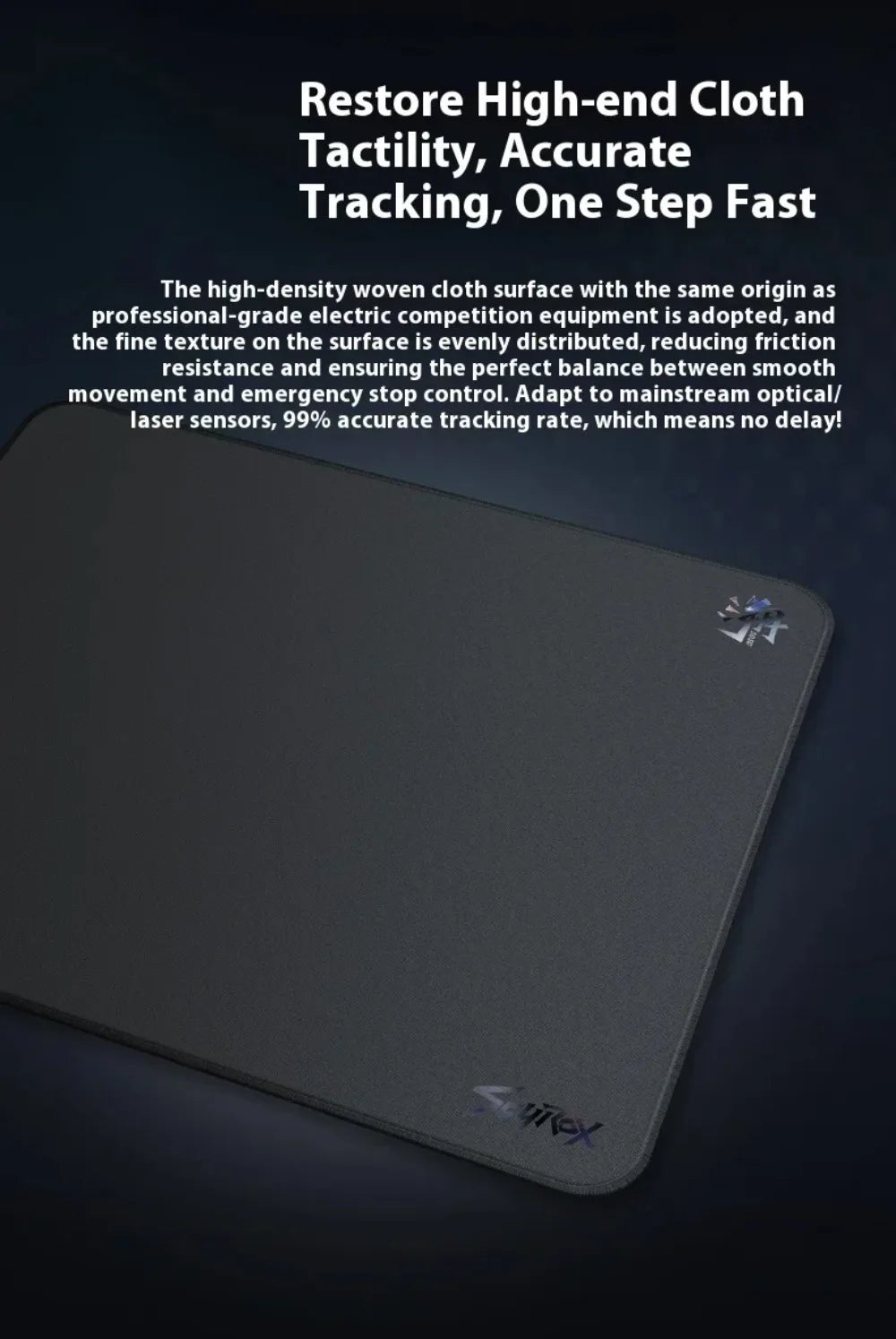 Scyrox SOSU Mousepad Exquisite Thin E-sports Gaming Mouse Pad Surface Foam Moisture-Resistant Controlled PC Accessories