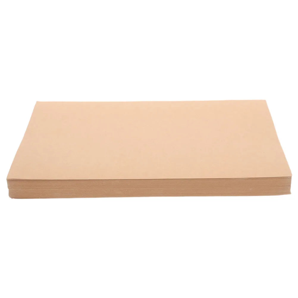 50Pcs Kraft Paper Cardstock Thick Sheets DIY Craft Scrapbooking Invitations Card Making Projects Art Supplies Craft Cardboard