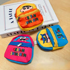 Crayon Shin Chan Anime Figures Cartoon Mobile Phone Lanyard Wallet Earphone Case Storage Bag Protable Bag Keychain Gife for Kid