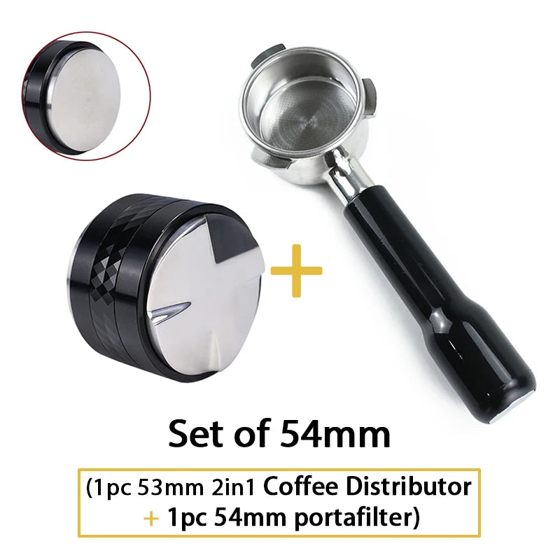 54mm Coffee Bottomless Portafilter Naked For Breville Sage 870 878 880 Filter Basket Barista Tools Espresso Machine Accessories