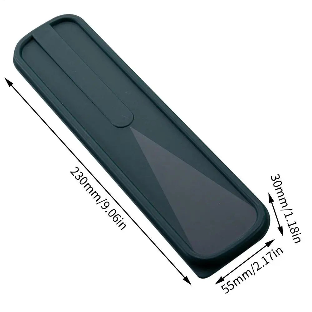 Tableware Box Environmental Cutlery Box Portable FlipCover Type Cutlery Case Spoon Storage Box Lightweight Travel Accessories