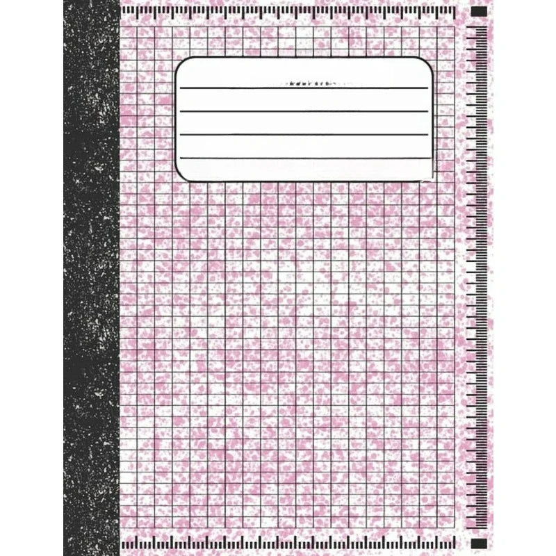 Graph Paper Composition Notebook: Math and Science Lover Graph Paper Cover Watercolor (Quad Ruled 4 squares per inch, 100 pages) Birthday Gifts For Math Lover Teacher, Student Notebook, (Paperback)