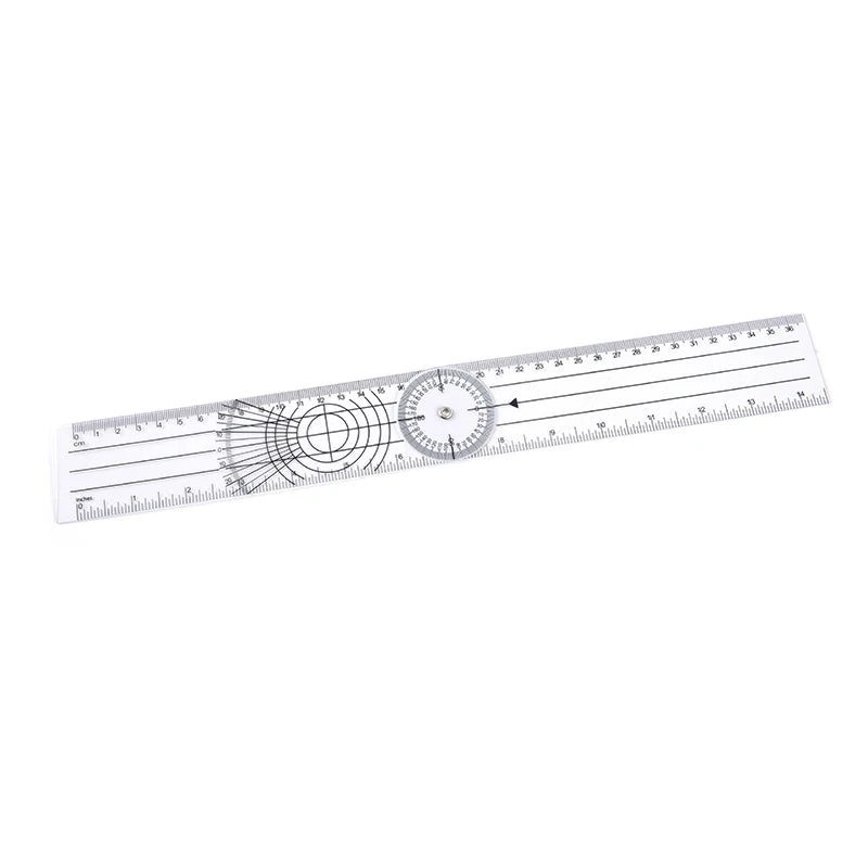 0- 360 Degree Goniometer Angle Medical Spinal Angle Ruler Angle Inclinometer Ruler Protractor Angle Finder Measuring Tools New