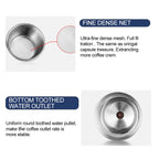 Refillable For Dolce Gusto Capsule Silicone Sleeve Stainless Steel Metal Dolci Gusto Coffee Maker Coffee Scoop Tamper i Cafilas