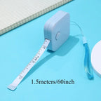 1/3/5PCS Portable Double-sided Tape Measure Retractable Mini Tape Measure for Weight Loss Medical Body Measurement Tailor Tool