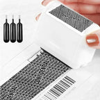 Leakproof Identity Theft Protection Roller Stamp Portable Ink Refill Identity Stamp Roller Roller Stamp Garbled Chapter