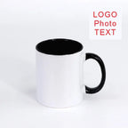 DIY Customized 350ML 12oz Ceramic Mug Print Picture Photo LOGO Text Personalized Coffee Milk Cup Creative Present Cute Gift