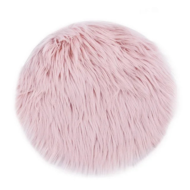 Pink Nail Art Soft Fur Foldable Hand Rest Pad Nail Art Photo Background Manicure Practice Cushion Mat Nail Equipment Tool