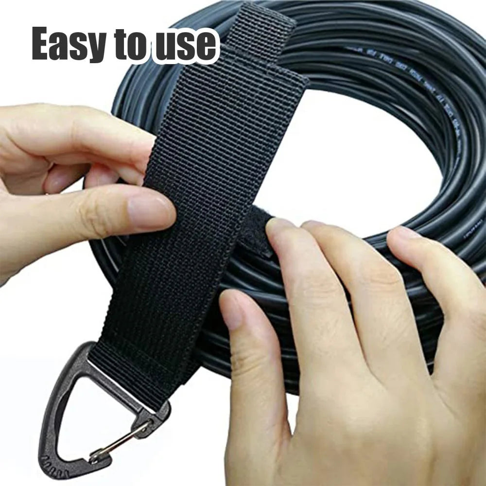 Hanging Mountaineering Buckle With Heavy Material Binding Nylon Storage Belt Extension Line Storage And Sorting Heavy Material