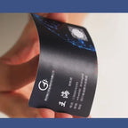 Customized Cards PVC Business Cards Plastic Waterproof Cards Personalized Design Round Corner Frosted PVC Business Cards